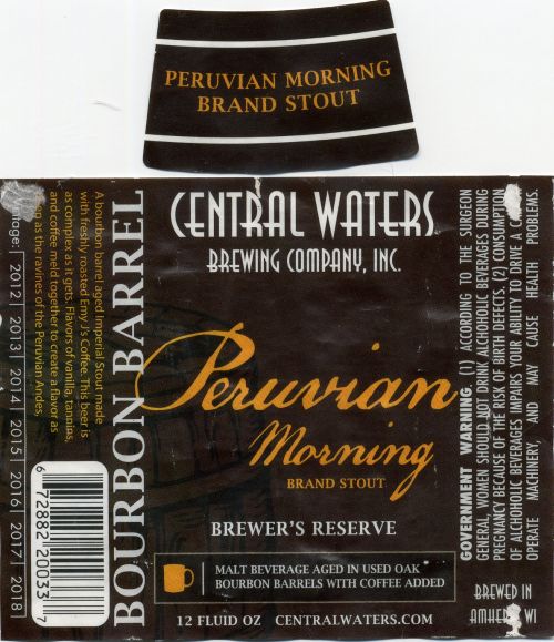 Peruvian Morning Bourbon Barrel Stout